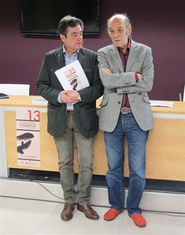José María Viteri (izq) y Pedro Sanz Lubeiro en la presentación de las Jornadas 