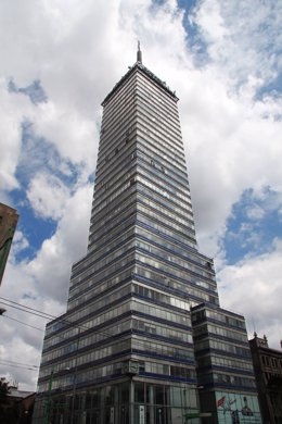 Torre Latinoamericana en la Ciudad de Mexico