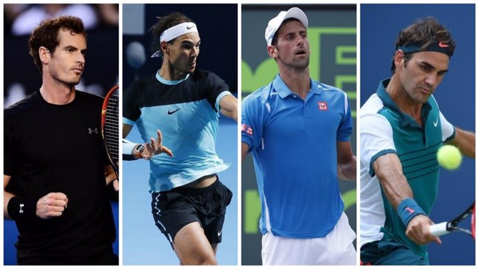 Murray, Nadal, Federer, Djokovic, Mutua Madrid Open