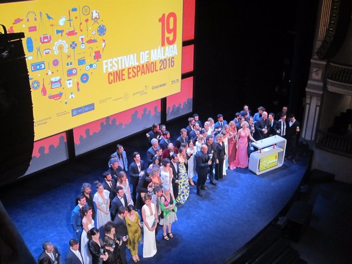 Festival cine gala málaga premiados cervantes