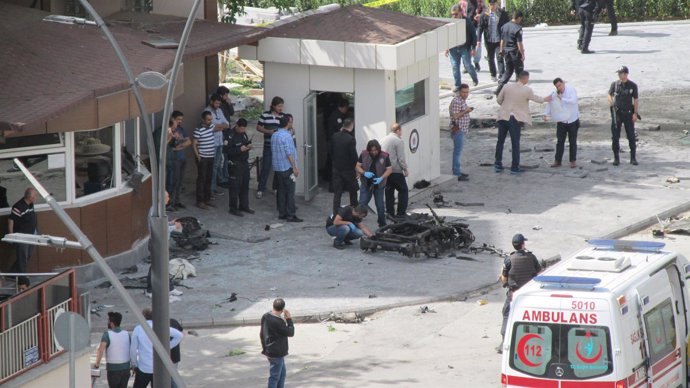 Coche bomba en la ciudad de Gaziantep, Turquía, mayo de 2016