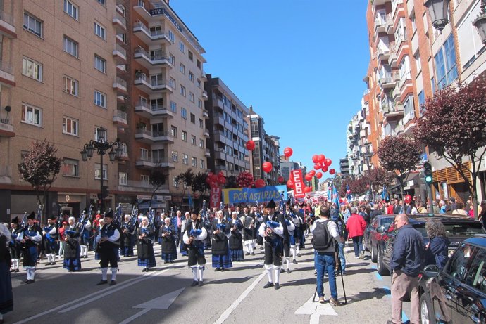 Manifestación del 1 de Mayo en Oviedo