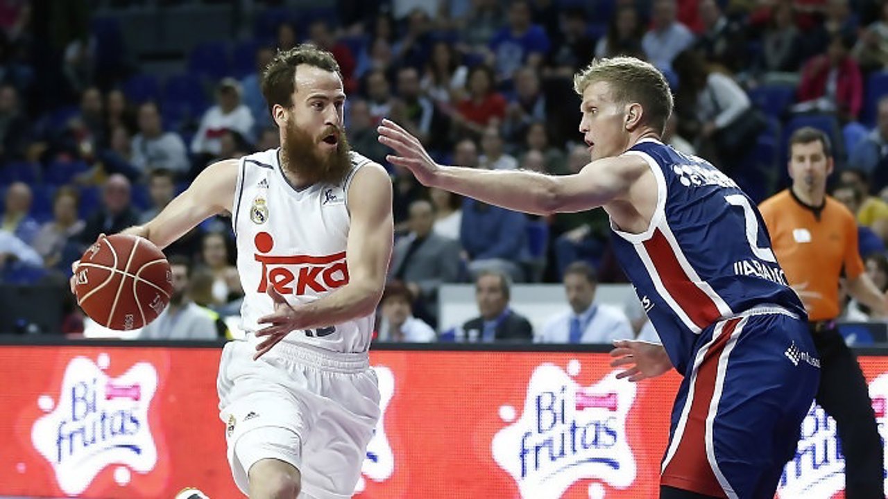 Sergio Rodríguez Real Madrid Tyler Haws Rio Natura Monbus Obradoiro