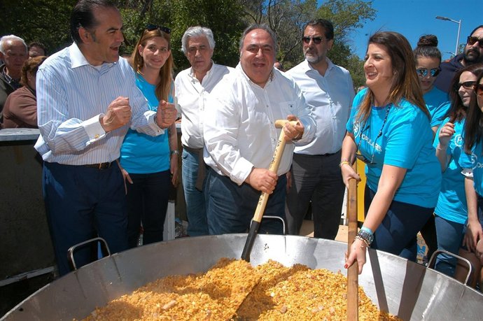 Vicente Tirado en la Romería del Valle