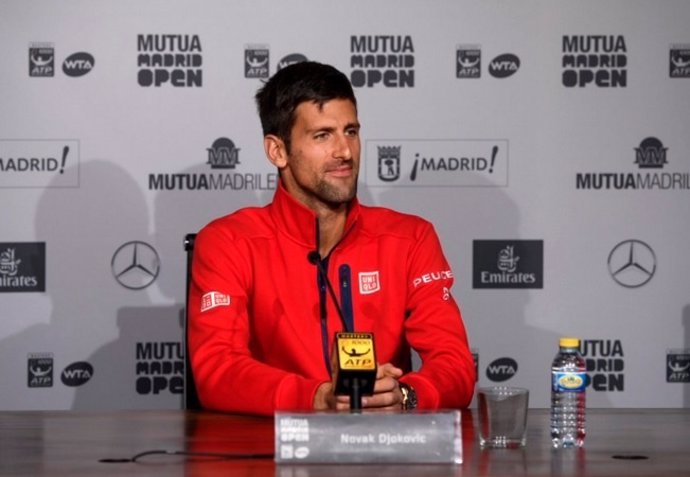 El tenista serbio Novak Djokovic