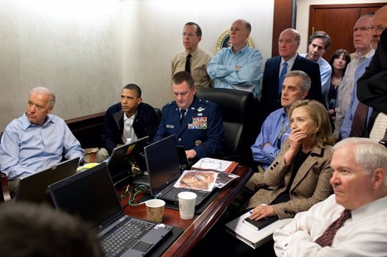 Obama sigue la operación contra Bin Laden en Abbottabad