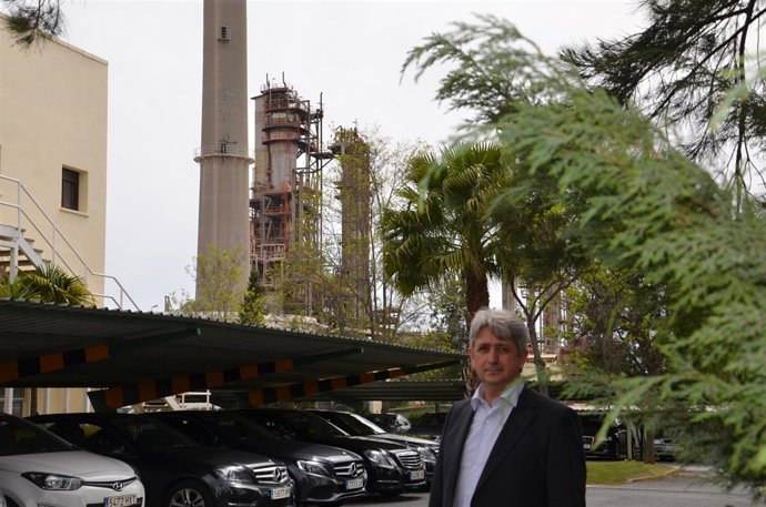 El director de la refinería La Rábida de Cepsa, José Antonio Agüera.