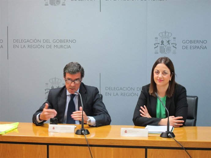 El delegado del Gobierno en rueda de prensa