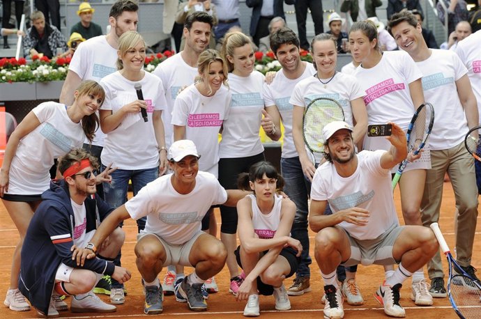 Charity Day Mutua Madrid Open/ Ivan Del Monte                      