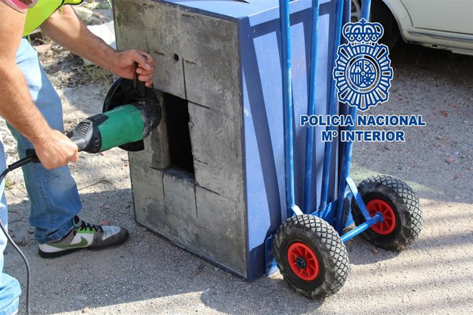 Caja fuerte fracturada