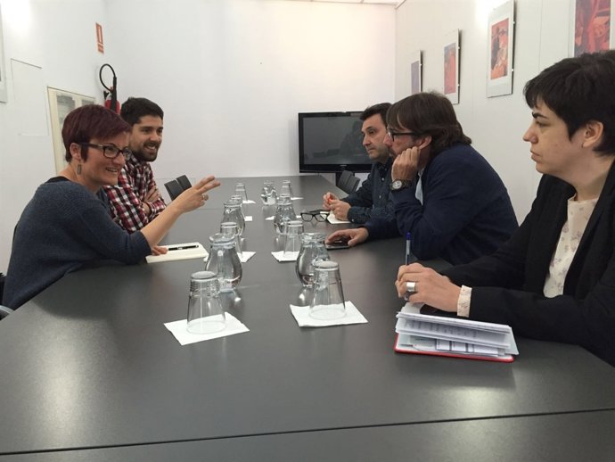 Camil Ros, Marta Ribas y David Cid