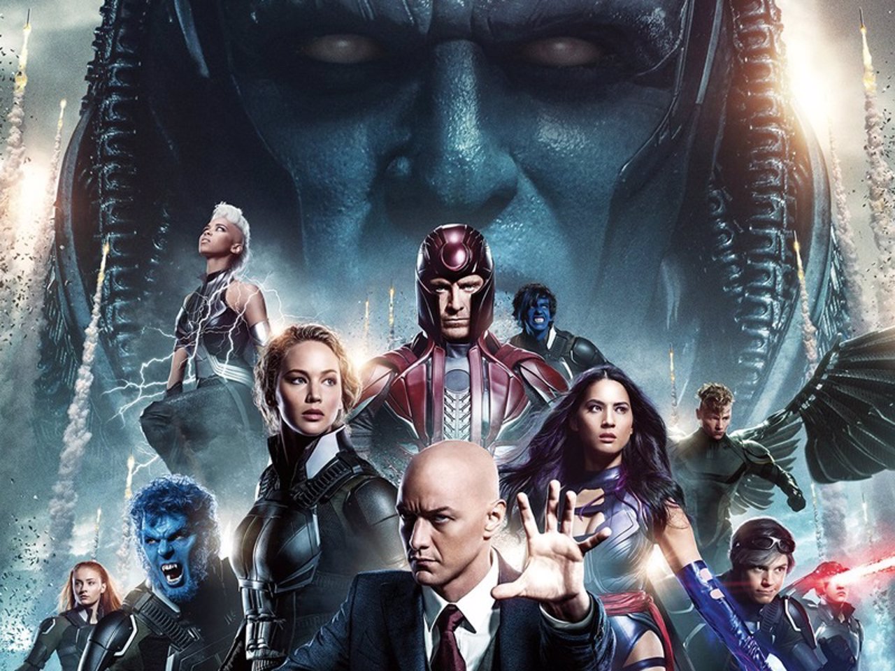 Cartel promocional de X-Men Apocalipsis