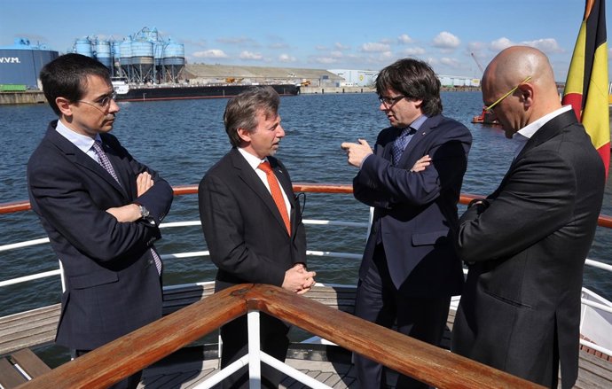 El presidente de la Generalitat, Carles Puigdemont