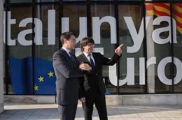 Puigdemont en Bruselas