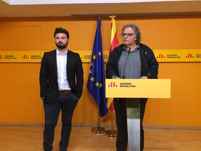 Gabriel Rufián, Joan Tardà (ERC)