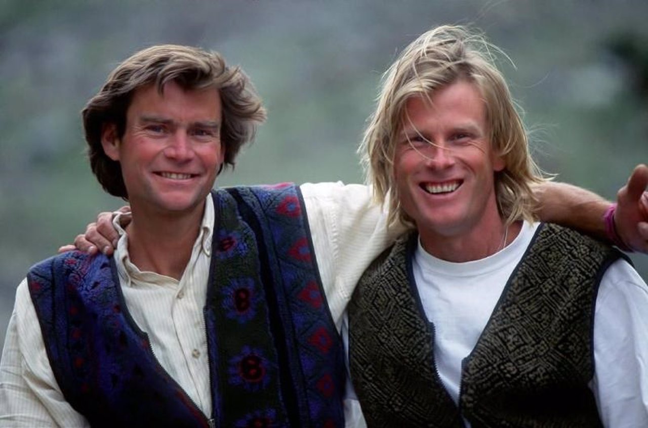 Los alpinistas Alex Lowe y David Bridges, desaparecidos en el Himalaya en 1999