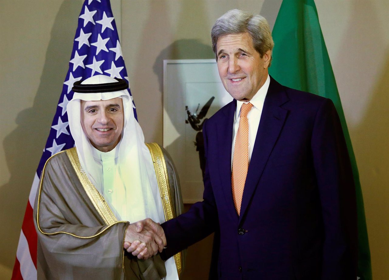 Reunión entre John Kerry y  Adel al Jubeir