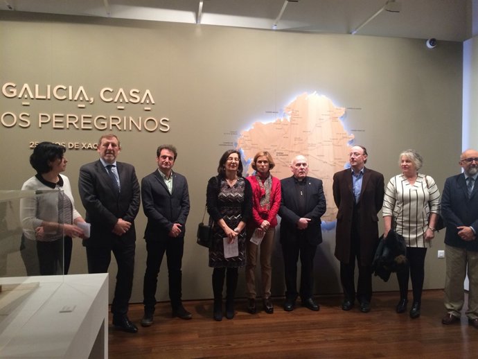 Inauguración de la exposición Galicia, casa dos peregrinos Camino de Santiago