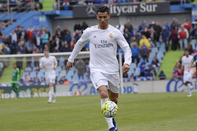 Cristiano Ronaldo en el Getafe C.F. S.A.D. - Real Madrid C.F.             