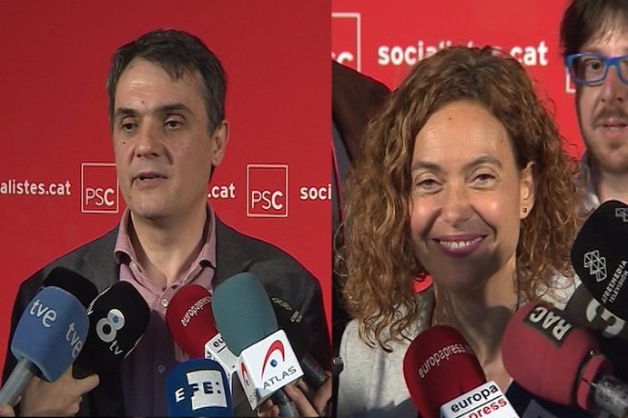 Batet y Martí oficializan sus candidaturas para el PSC