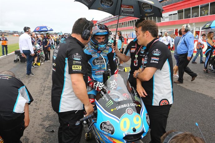 Jorge Navarro en la parrilla de salida 