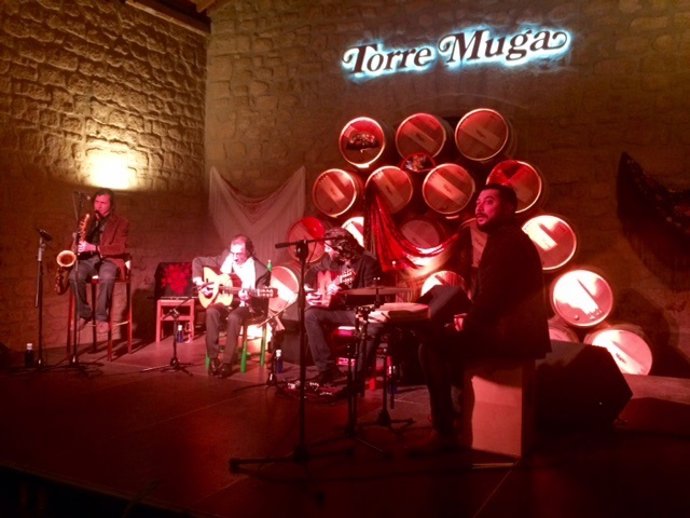 Espectáculo flamenco en Bodegas Muga
