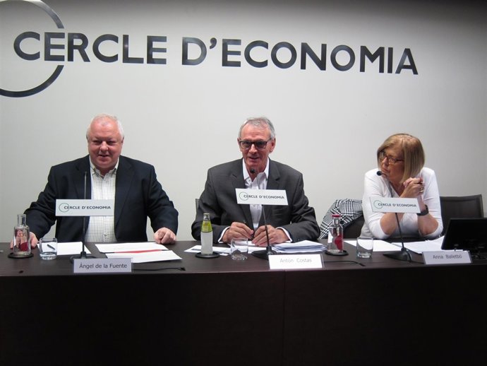 Ángel de la Fuente, Antón Costas y Anna Balletbó