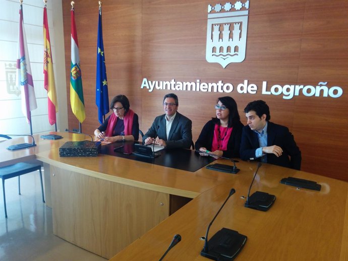 Concejales del Grupo Municipal de Ciudadanos en Logroño