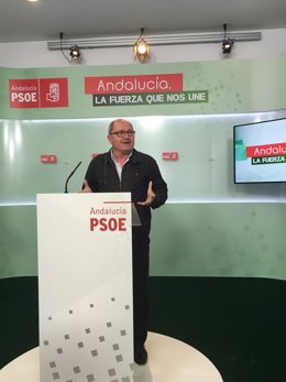 El secretario de Organización del PSOE-A, Juan Cornejo