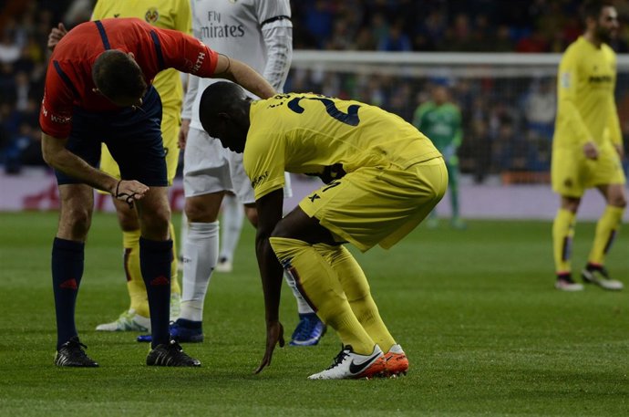 Bailly en el Real Madrid - Villareal