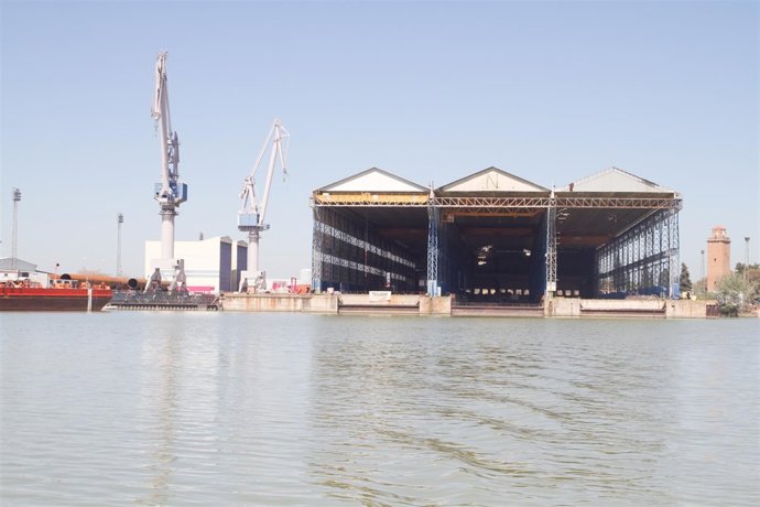 Instalaciones de Gestamp en el Puerto de Sevilla