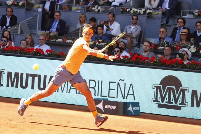 Rafa Nadal en el Mutua Madrid Open 2016