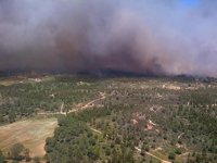 Unos trabajos con maquinaria de campo, posible causa del incendio de Beas (Huelva)