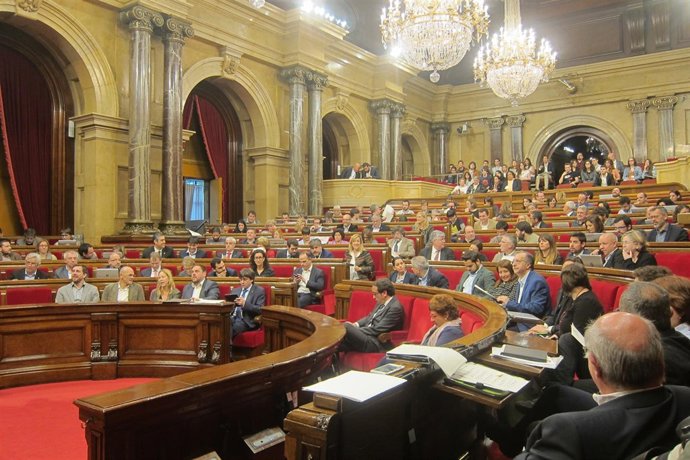 Pleno del Parlament