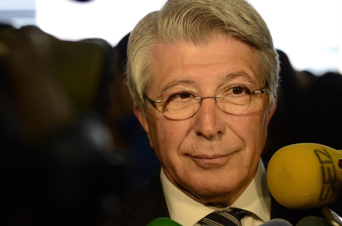 Enrique Cerezo, presidente del Club Atlético de Madrid