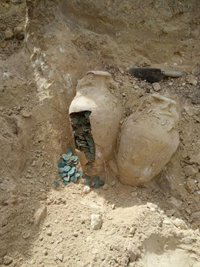 El hallazgo de monedas romanas en Tomares, en la prensa internacional