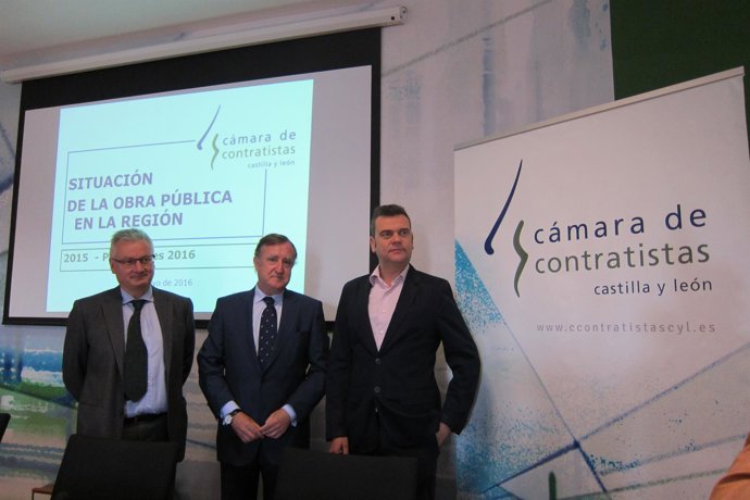 El presidente de la Cámara de Contratistos presenta los datos de licitación