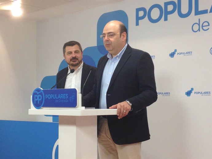 Sebastián Pérez y Toni Martín en rueda de prensa