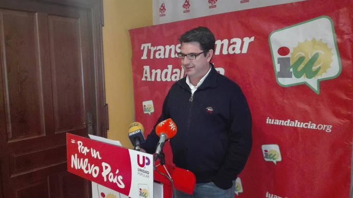 El coordinador provincial de IU en Córdoba, Pedro García