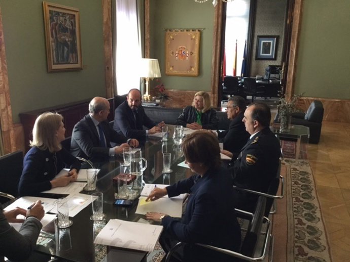 Un momento de la reunión