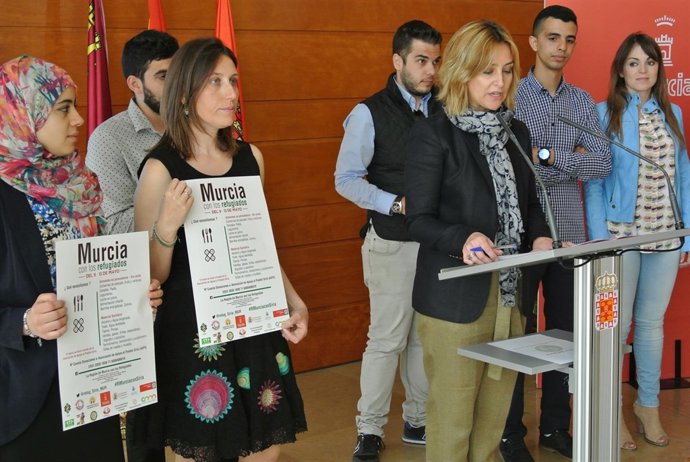 Conchita Ruiz en la presentación de la campaña