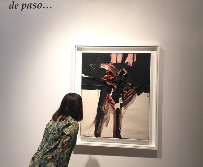 Imagen de la obra de Millares 'Homúnculo'