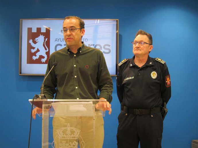 Presentación del dispositivo de seguridad del festival Womad Cáceres