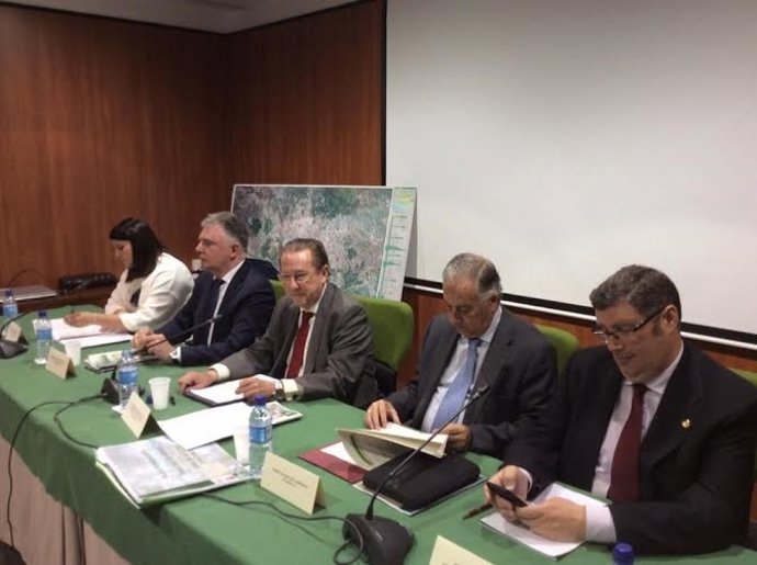 El consejero de Justicia, Emilio de Llera, presenta el Plan Romero.