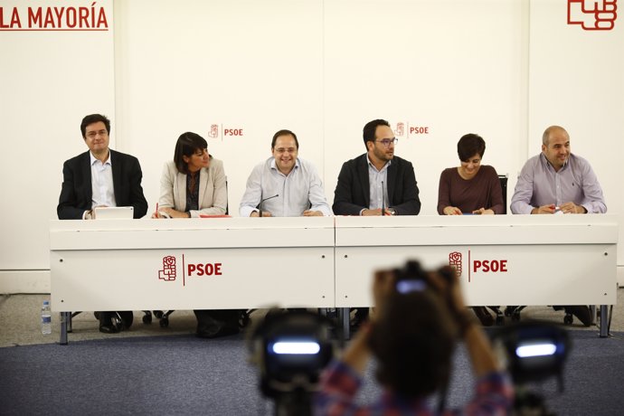El Comité Electoral del PSOE se reúne en Ferraz