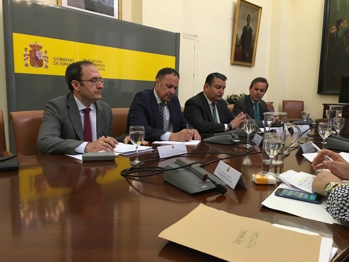 Comisión Regional contra el Fraude Fiscal, con Antonio Sanz