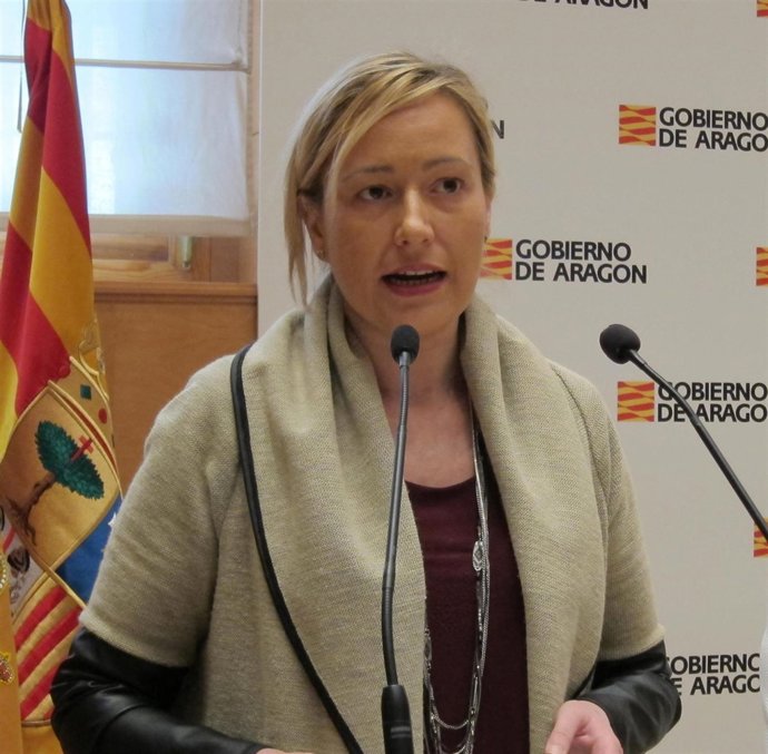 La consejera de Economía de Aragón, Marta Gastón