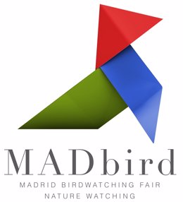 Cartel de la Feria de observación de la naturaleza MADbird