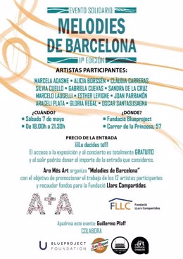 Exposición 'Melodies de Barcelona' en la Fundación Blueproject