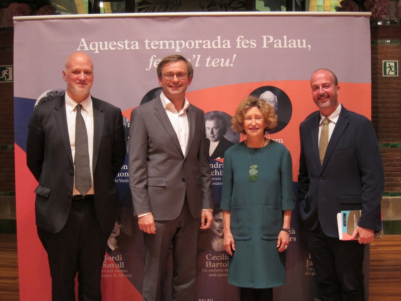 Joan Oller,Simon Halsey,Mariona Carulla,Victor García de Gomar